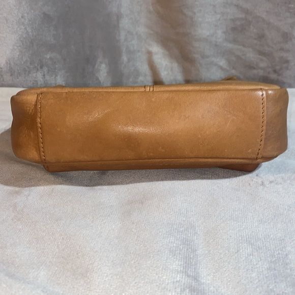 🆕 Fossil Brown Leather crossbody Messenger Bag and wallet Y2K - Picture 5 of 16